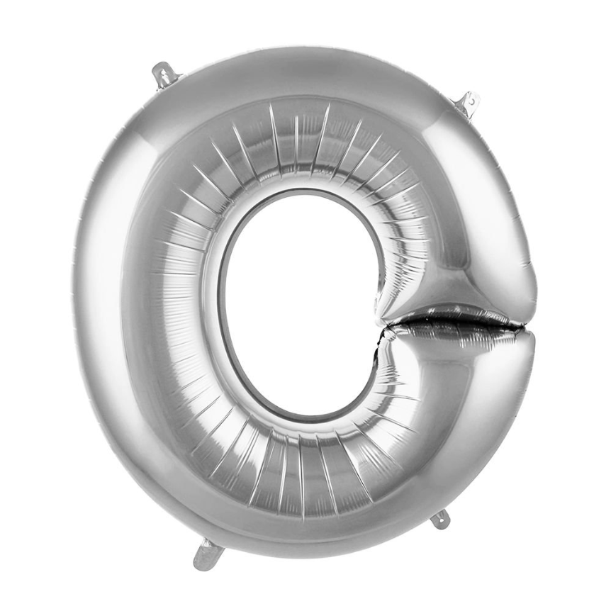 Folyo Balon Gümüş O 34 İnç 76 Cm